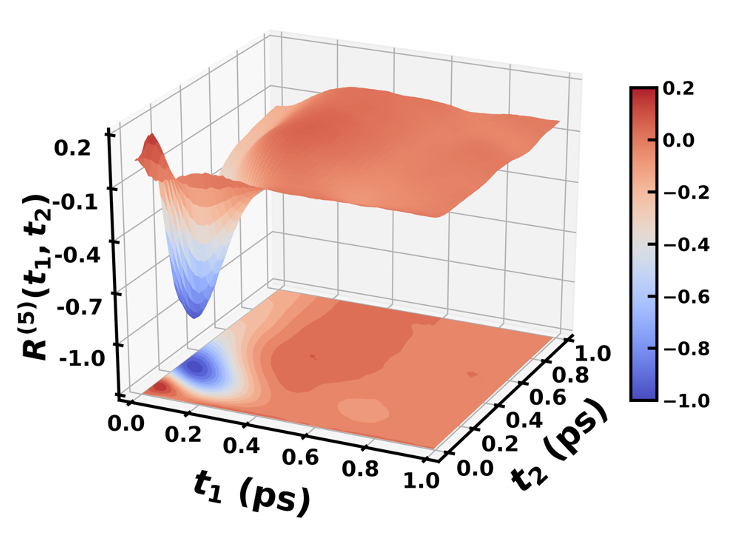 Illustration of two-dimensional Raman spectroscopy